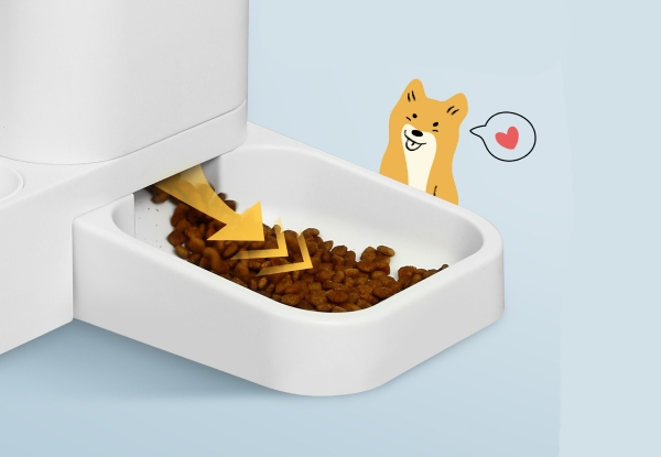 Two-in-One Automatic Pet Feeder