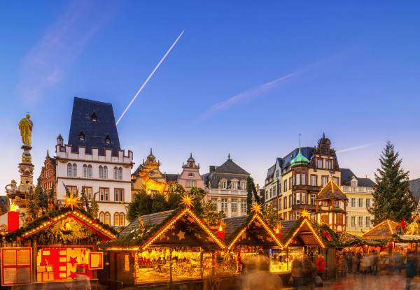 Per-Person, Twin-Share for a Seven-Night Christmas Markets in Germany Package incl. Accommodation, Transfers, Historical Sites, Guided Tours & Sightseeing