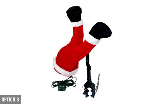 Automatic Swinging Leg Christmas Tree Decoration - Three Options Available