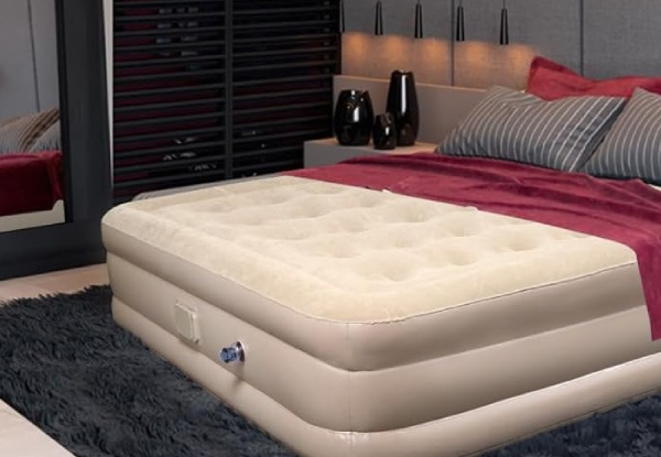 Automatic Inflatable Air Mattress with Built-In Pump