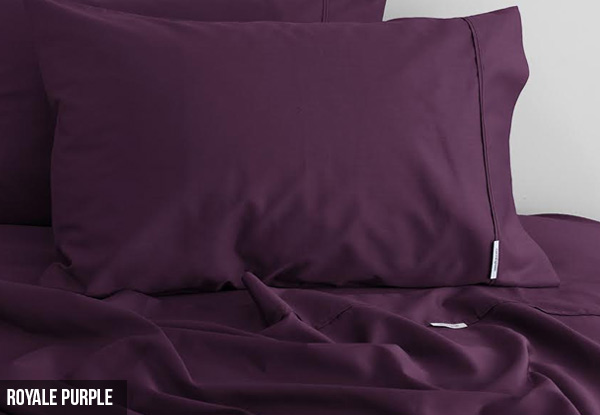 Canningvale Palazzo Royale 1000TC Sheet Set incl. Free Nationwide Delivery - Five Styles & Two Sizes Available