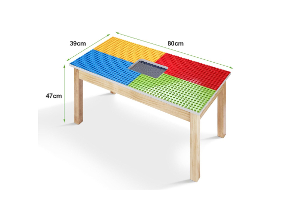 Lego table with net in sales the middle