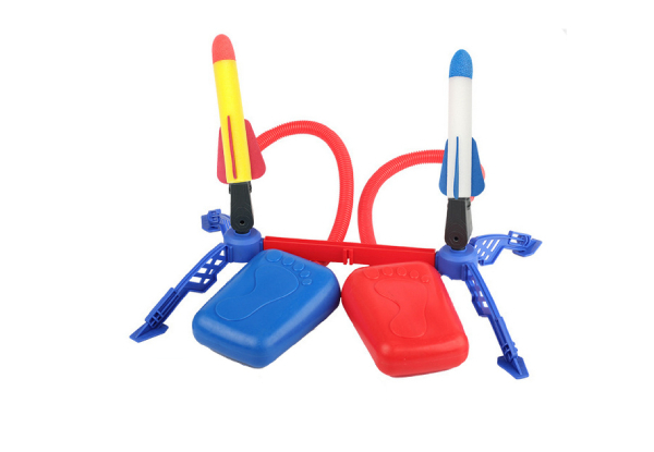 Air Pressure Kids Rocket Launcher - Option for Single or Double