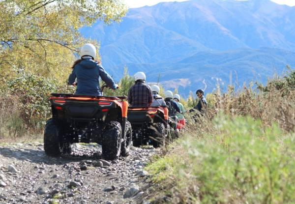 Premium Power Steering Quad Bike Experience in Hanmer Springs for One Adult