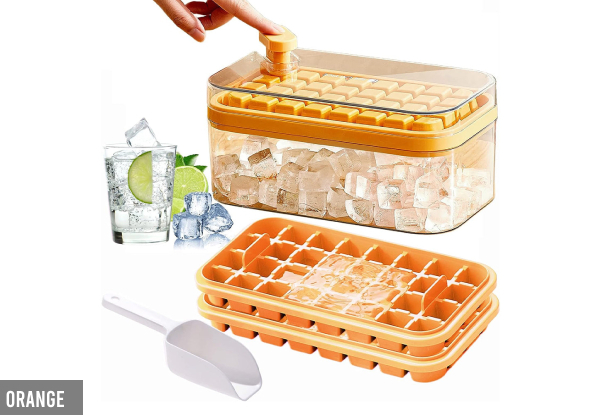 Two-Tier Ice Cube Tray with Easy Release - Four Colours Available