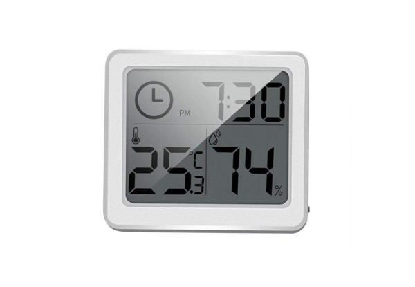 LCD Weather Station & Room Thermometer Digital Display