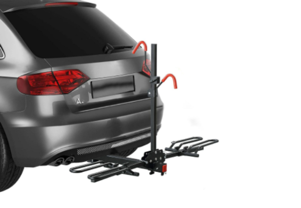 Two-Bike Carrier Rack for Car/SUV Vehicle with 2 Inch Hitch Receiver - Option for Four-Bike Rack