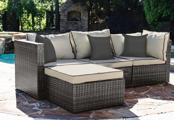 Four-Piece Hampton Outdoor Sofa Set