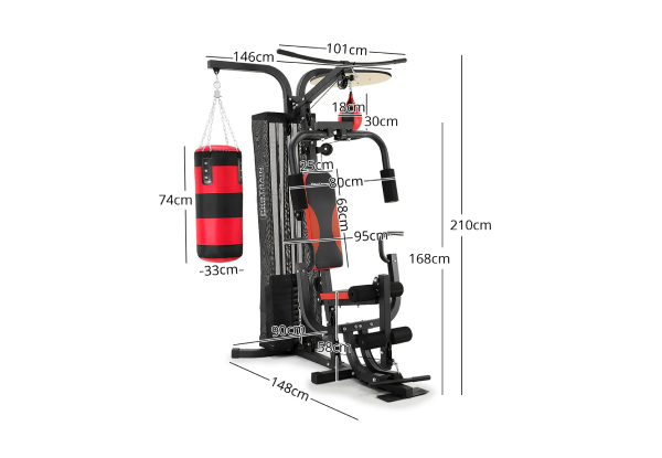 110Lbs Multifunction Home Gym