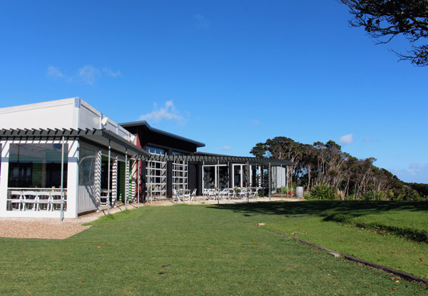 Relaxing Three-Course Dinner at Waiheke Island’s Highest Vineyard incl. Return Ferry Tickets from Auckland & On-Island Transportation - Option for up to Six People