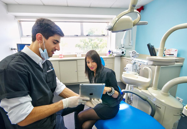 Teeth Cleaning & Whitening Package incl. X-Rays, Scale & Laser Teeth Whitening