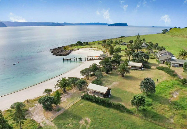 One-Night Private Island Experience for Two People on Slipper Island, Coromandel incl. Water Taxi & Kayaks - Options for up to Five People & Two-Nights Available