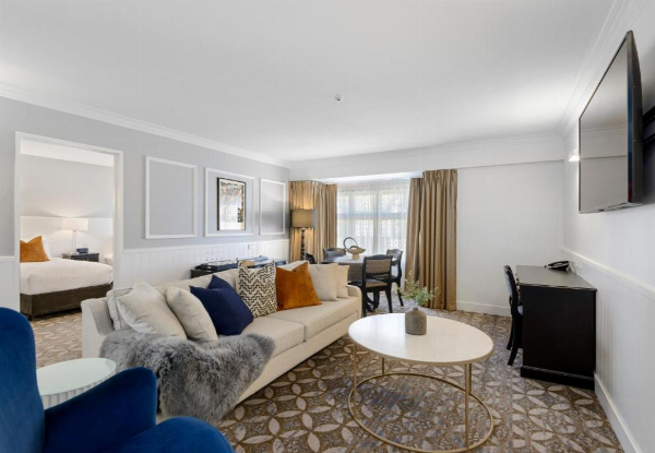 Christchurch Stay for 2 in a Newly Refurbished Executive King Room incl. Petit Fours on Arrival, Daily Breakfast, $30 F&B Credit at Tudors, Afternoon Tea, Parking & More - Option for Executive King Suite & Two Nights or Three Nights with $50 F&B Credit