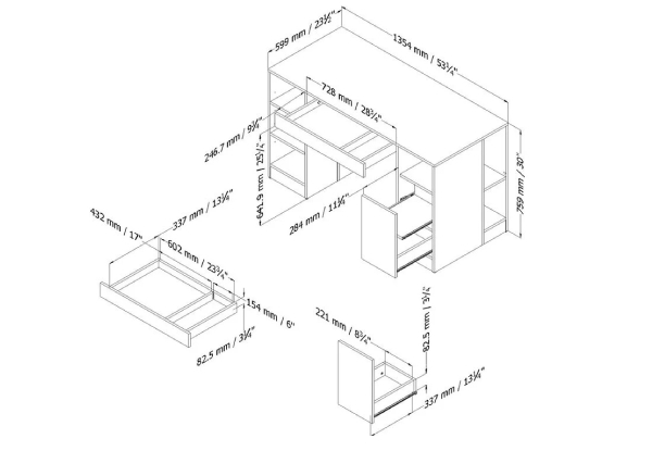 InnoOffice Computer Desk