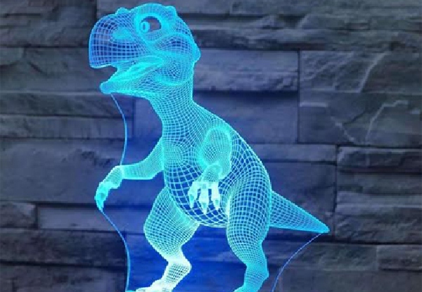 3D T-Rex Laser Light