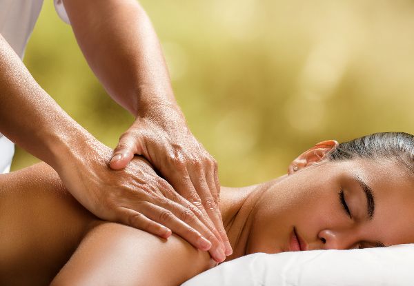 45-Minute Back, Neck & Shoulder Massage with Back Exfoliation
