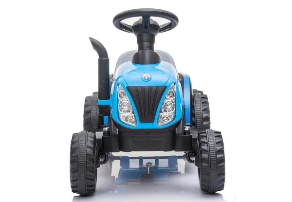 Kid's Ride-On Tractor with Trailer