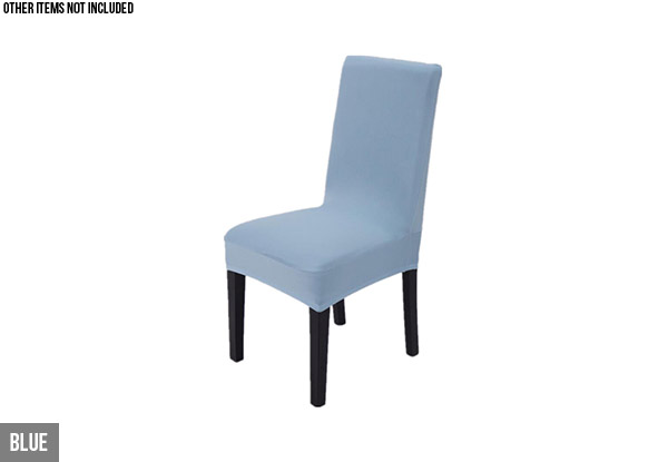 Four-Pack of Stretch Dining Chair Slip Covers - Five Styles Available with Free Delivery