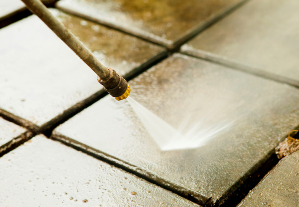 Pathway, Steps, Deck or Patio Water Blasting for Moss & Mould Removal for an Area up to 50m²
