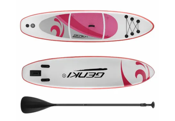 Two-in-One Genki SUP Paddle Board - Three Colours Available & Option with Seat