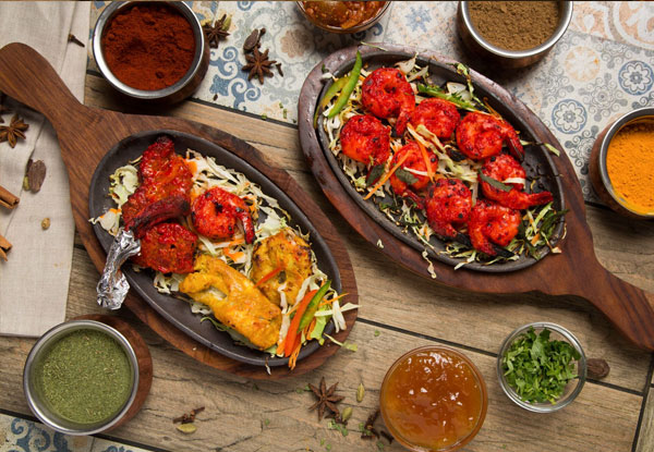 $50 Indian Dining Voucher – Valid Seven Days in Four Locations