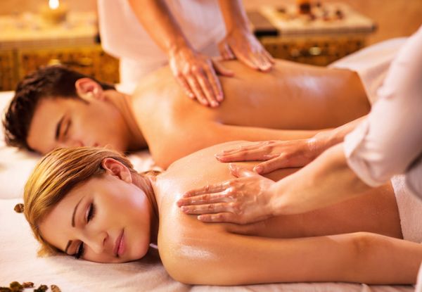 60-Minute Full-Body Valentine's Thai or Relaxation Couples Massage
