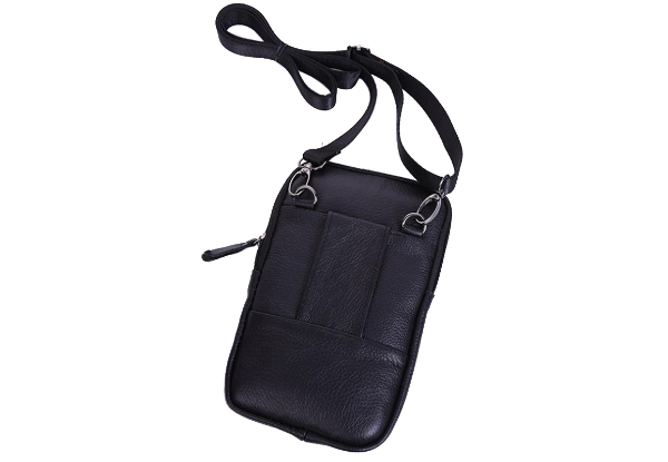 Men's Crossbody Phone Pouch - Available in Two Colours & Option for Two