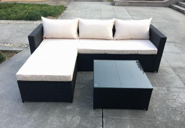 Pre-Order Oasis Three-Piece Outdoor Lounge Set - Two Colours Available