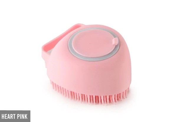 Dog Massage Bath Brush - Two Shapes, Three Colours & Option for Two-Pack Available