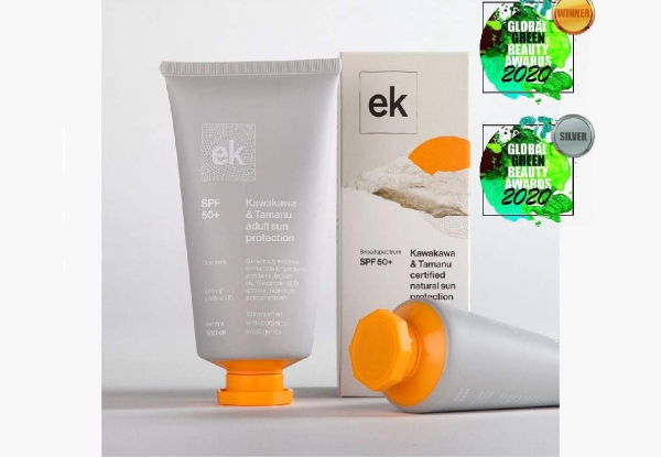 150g Earth's Kitchen SPF 50+ Sun Protection - Two Options Available