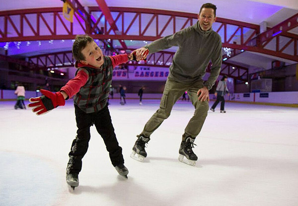 Single Children's Ice Rink Entry incl. Skate Hire - Option for a single Adult Ice Rink Entry & Skate Hire