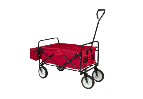 Double-Layer Folding Wagon with Canopy