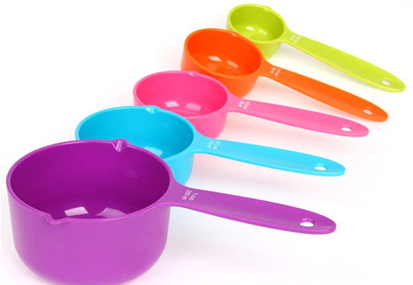 Five-Piece Kitchen Measuring Spoon Set