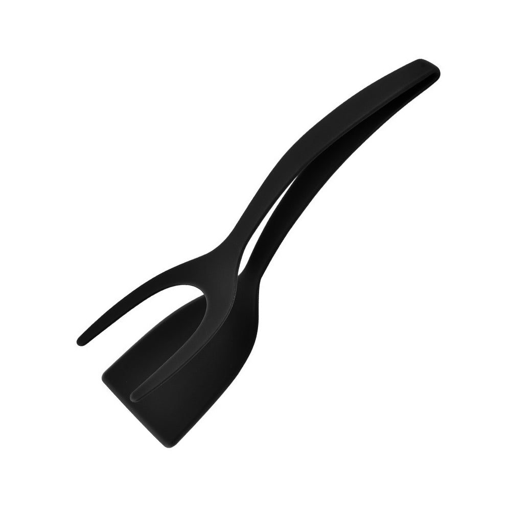 Two-in-One Grip and Flip Spatula Tong - Three Colours Available