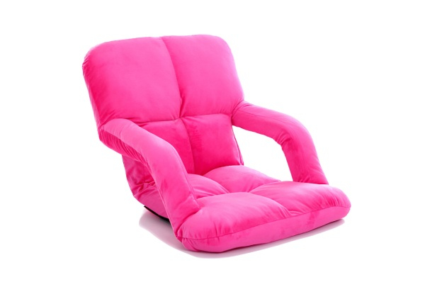 Foldable Lounge Recliner Chair with Armrest - Six Colours Available