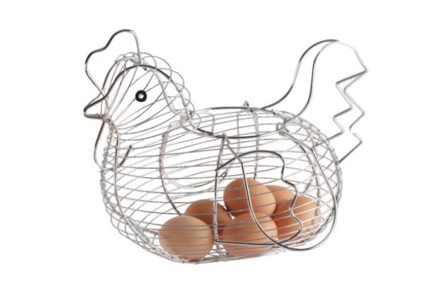 En Egg Storage Basket Grabone Nz En Shaped Wire Egg Storage Basket