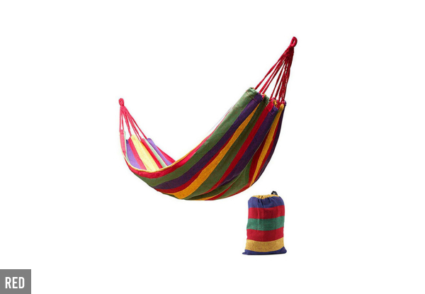 Striped Hammock - Two Colours & Two Sizes Available