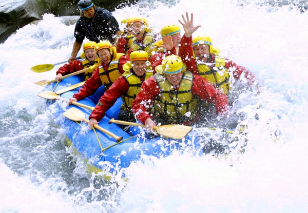 Half-Day Whitewater Rafting Experience for Two on the Shotover River, Queenstown - Options for Four or Eight People.