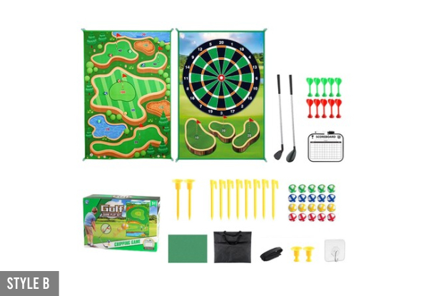 Two-in-One Golf Chipping Game Training Kit - Two Styles Available