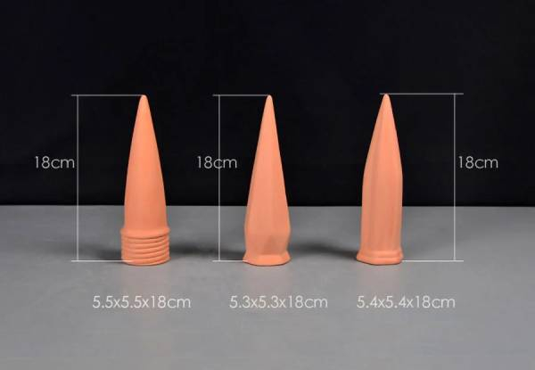Six-Piece Terracotta Slow Release Plant Watering Spikes