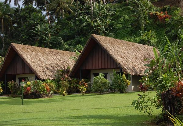 Per-Person, Twin-Share Five-Night Fijian Escape incl. Flights, Adult's Only Crusoe's Retreat Accommodation, Village Tour, Activities & More - Option for Seven-Night Available