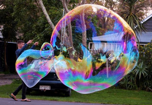 $40 Giant Bubbles Voucher - Option for $100 Voucher Available