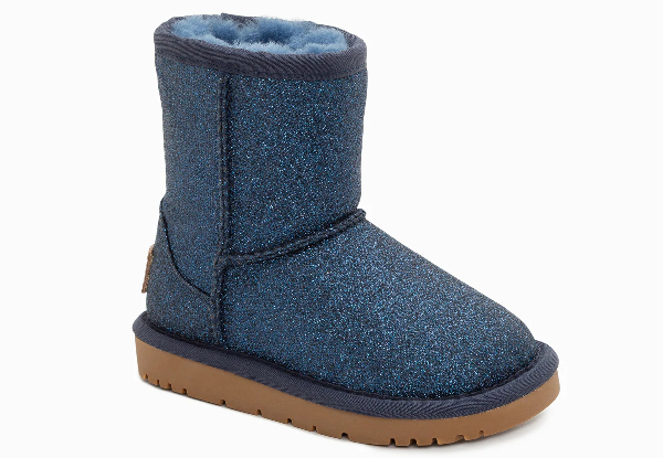 Ozwear Ugg Kids Glitter Boots - Two Colours & Six Sizes Available