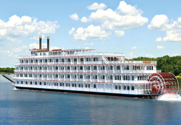 Per-Person, Twin-Share Eight-Night Queen of the Mississippi Riverboat Package incl. Return Flights, One-Night Pre-Cruise Accommodation & Seven Nights Onboard incl. Meals & Entertainment
