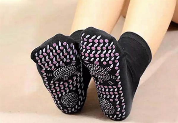 Two-Pack Self-Heating Socks - Available in Two Colours & Option for Four-Pack