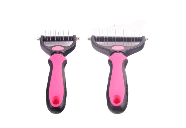 Grooming Tool for Long or Curly Pet Fur - Two Sizes Available