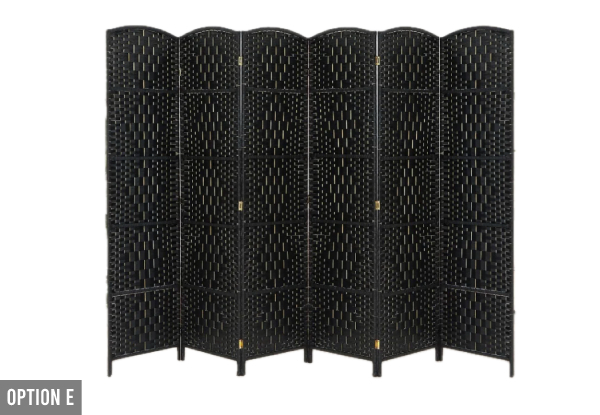 Foldable Room Divider Range - Eight Options Available