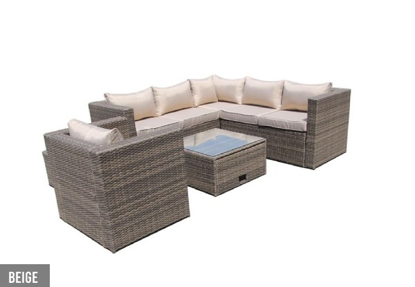 Six-Piece Houston Outdoor Sofa Set - Two Colours Available