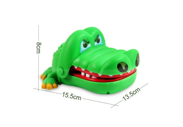 Crazy Crocodile Pushing Teeth Bite Toy