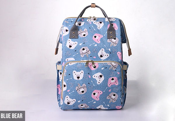 Multi-Functional Nappy Backpack - Five Styles Available